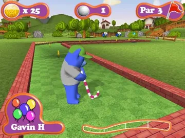 Gummy Bears Mini Golf screen shot game playing